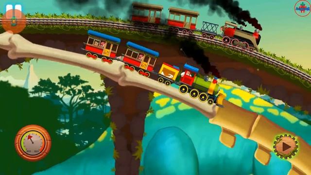 Веселые гонки для детей игра для Android🔘🔵🔴 🅰🅽🅳🆁🅾🅸🅳🅿🅻🆄🆂👹 #Train race
