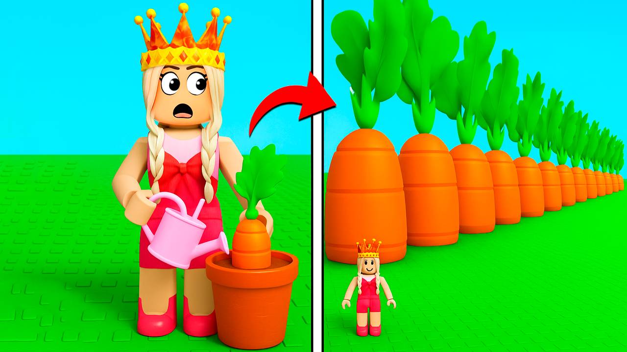 ВЫРАСТИ САД. КАК Я ПОЛУЧИЛА 2 МИЛЛИОНА $ В ПЕРВОЙ ИГРЕ 😅 РОБЛОКС GROW a GARDEN смотреть онлайн