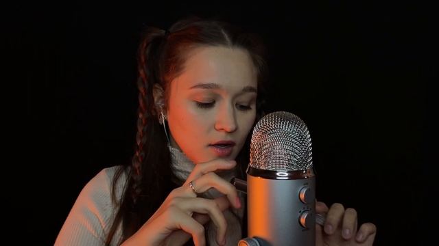 104. АСМР звуки рта, ликинг микрофона, поцелуи смотреть онлайн
