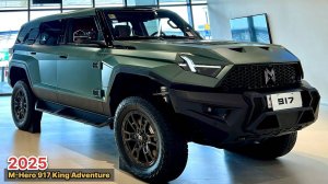 Новый DongFeng M-Hero 917 2025 года — новый монстр-трак для бездорожья