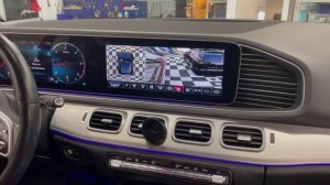 Система кругового обзора для Mercedes GLE класс на штатный монитор