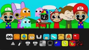 Sprunki pero con personajes de serie..