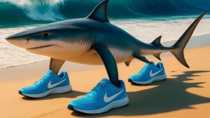 Тралалело тралала Танцует на тропическом пляже.