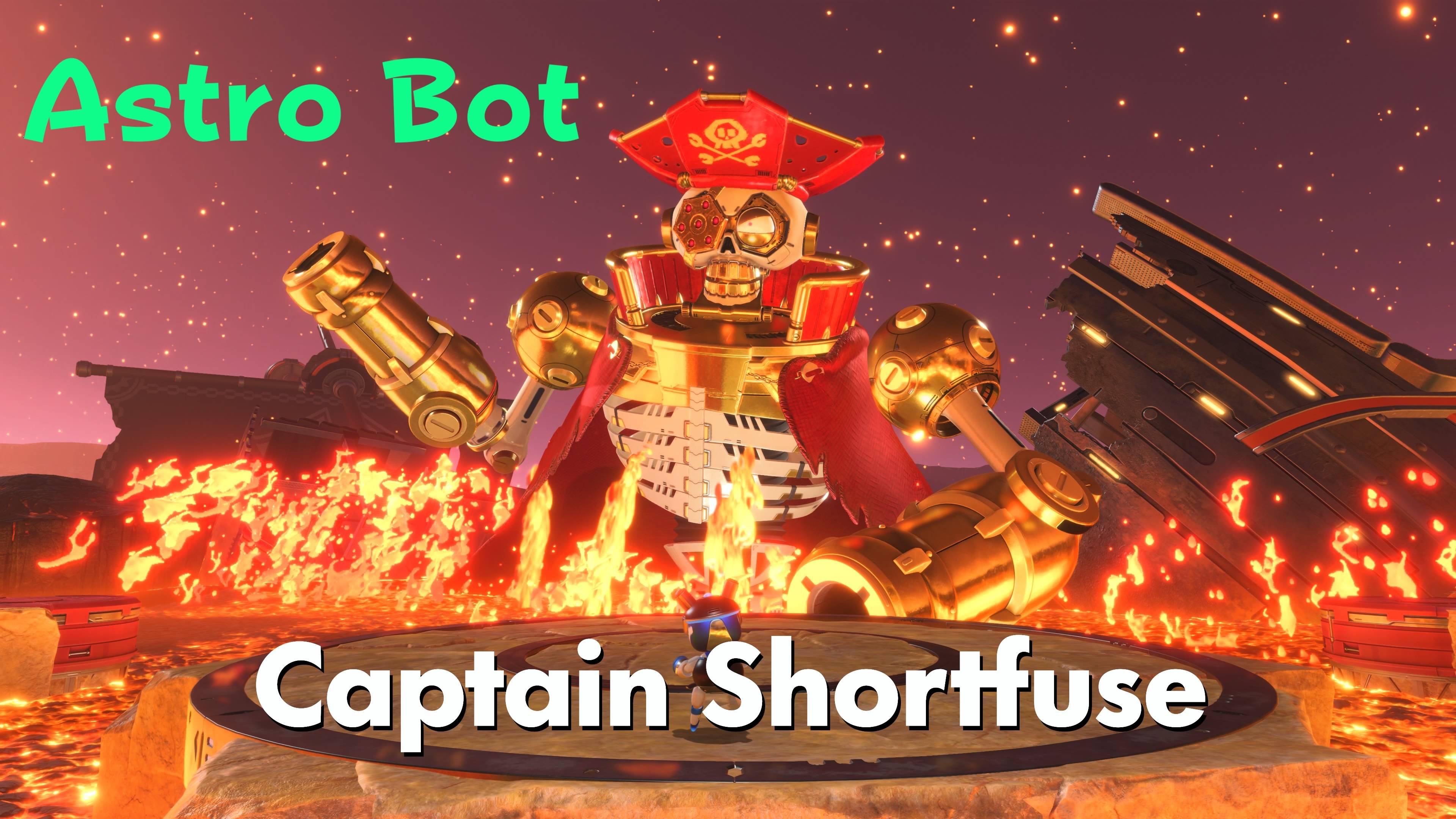 ASTRO BOT - босс Капитан Shortfuse (PS5 Pro)