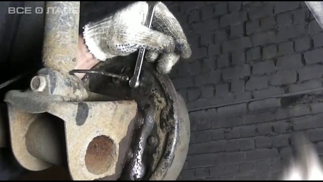 6. Замена заднего тормозного цилиндра смотреть онлайн