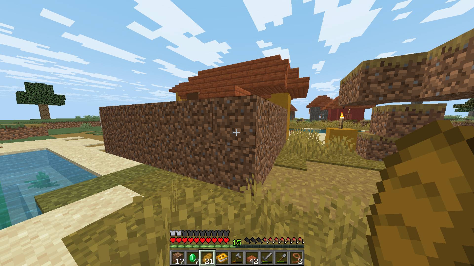 Майнкрафт, но +1 датапак каждую серию №3. Обживаемся в деревне