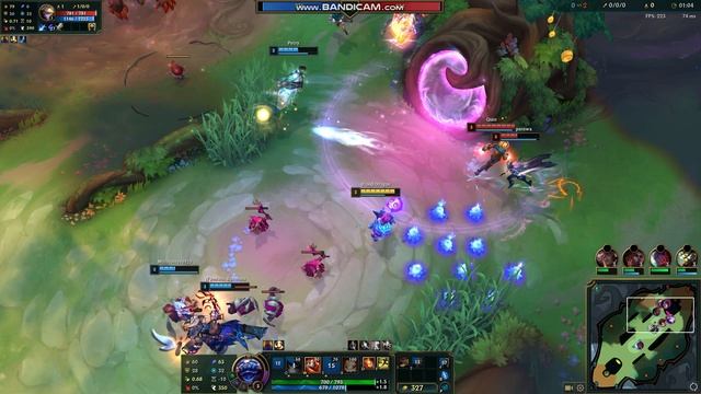 League of legends - Ziggs Gamplay - Brawl Map