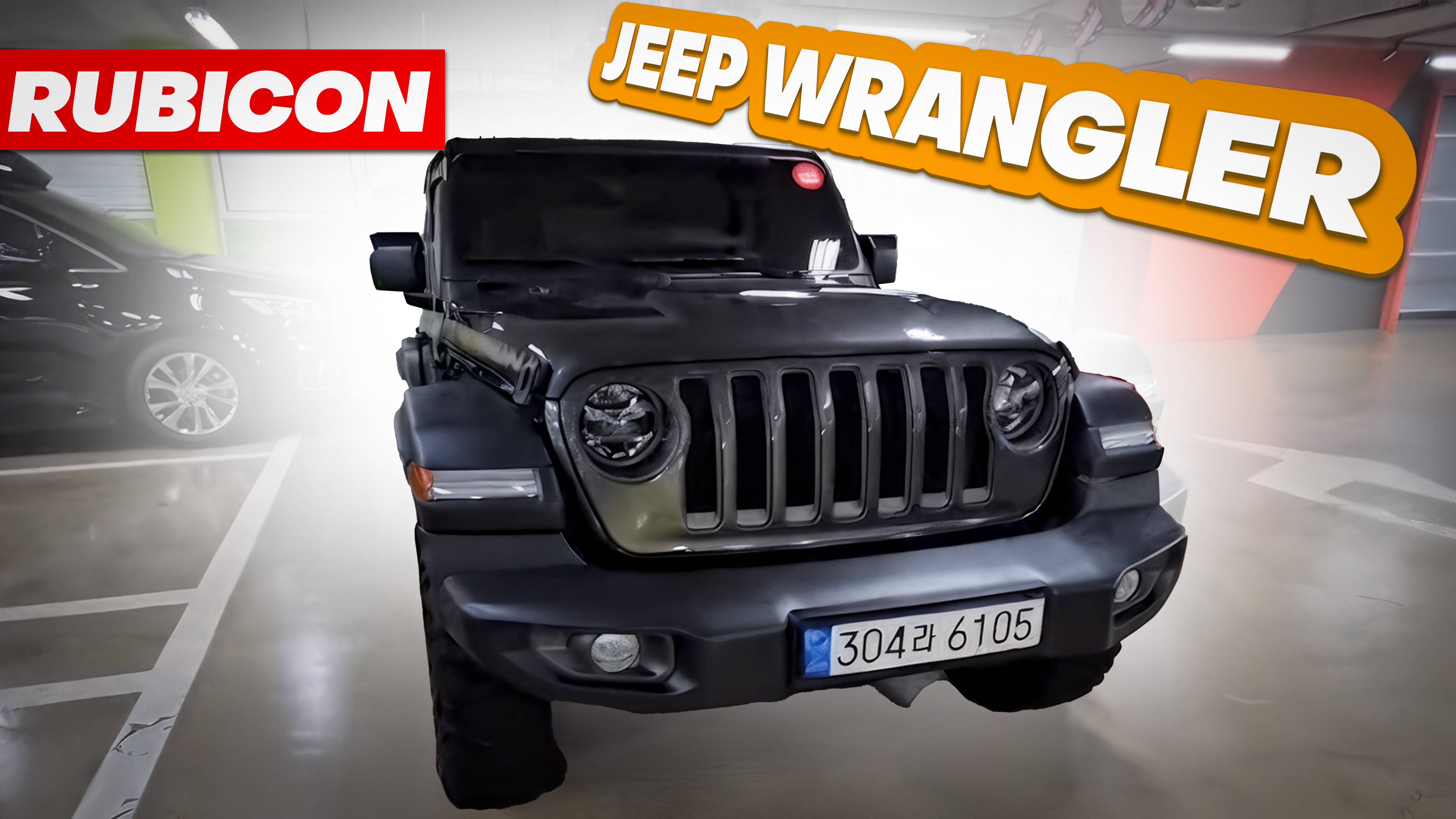 Осмотр Jeep Wrangler Rubicon перед покупкой в Южной Корее. смотреть онлайн