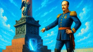 АЛЕКСАНДРОВСКАЯ КОЛОННА СКРЫВАЕТ ВХОД В ПОДЗЕМЕЛЬЕ?