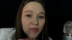 089. АСМР прикосновения к лицу, движения рук, визуальные триггеры