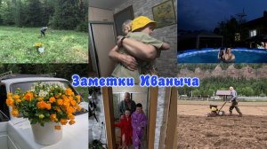 Лето в деревне: лучший подарочек на день рождения и траве - бой