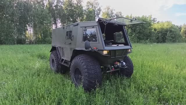 Снегоболотоход Тундра Восток!! Обзор на выдачу !! смотреть онлайн