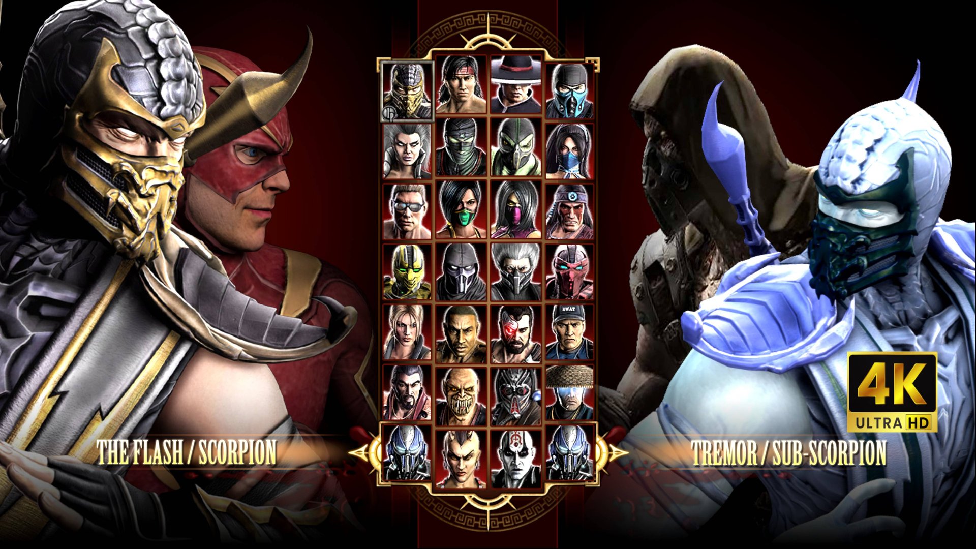 Игра за Flash Justice League & Scorpion New Era MK 1 в Mortal Kombat Komplete Edition на PC Expert в смотреть онлайн