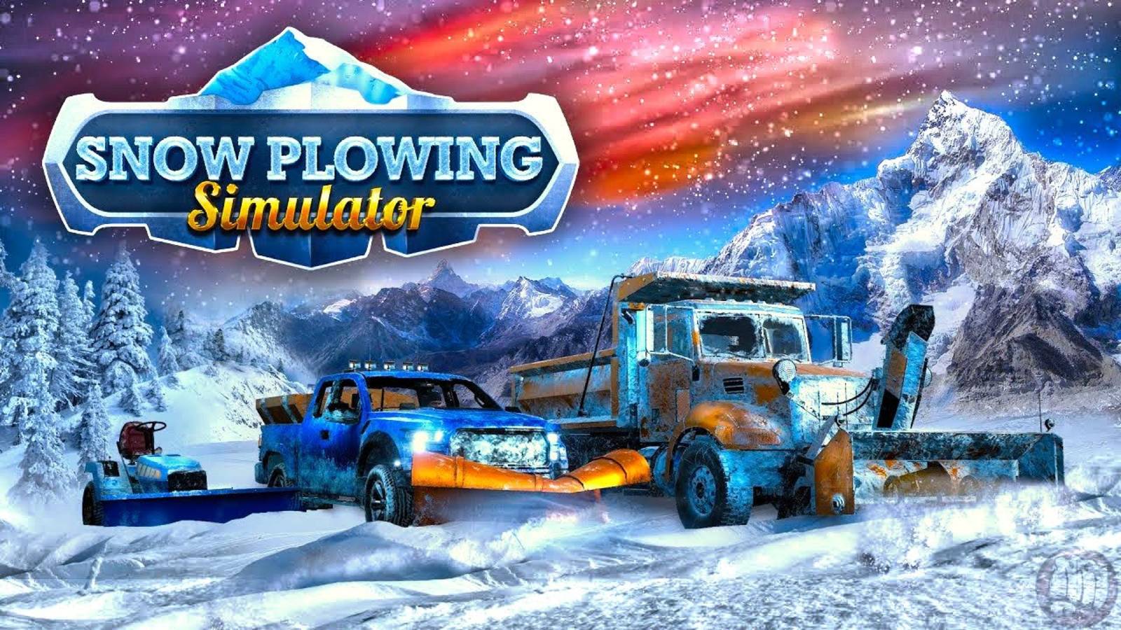Snow Plowing Simulator ► Заценим... (лопату взяли в руки дружно и кидаем снег потужно)