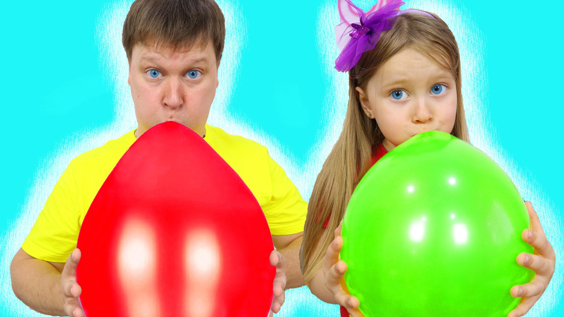 Детская песенка про волшебные воздушные шары - Учим цвета на английском языке смотреть онлайн