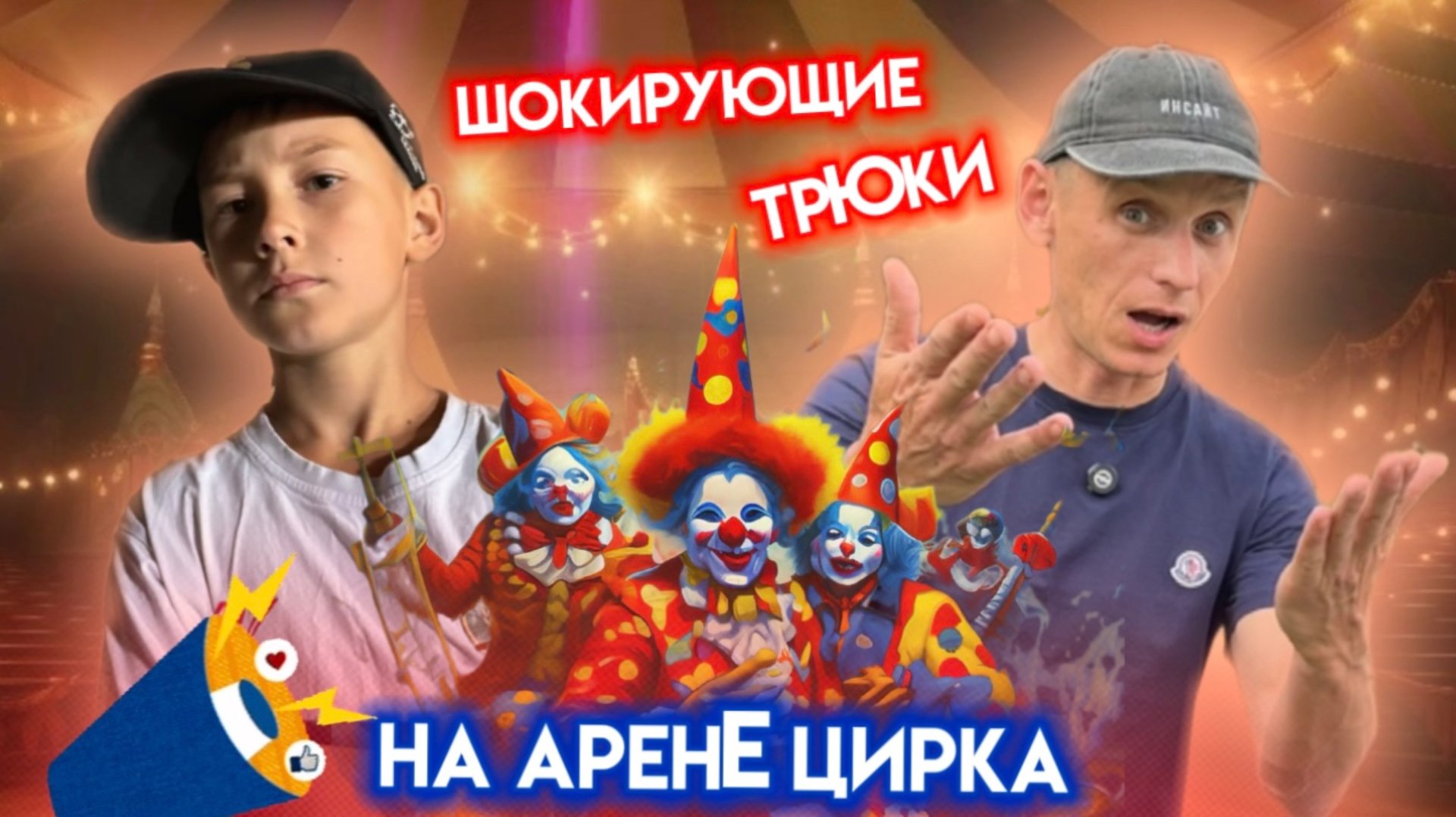 Удивительный цирк! Шокирующие трюки! И всё это мы увидели своими глазами!