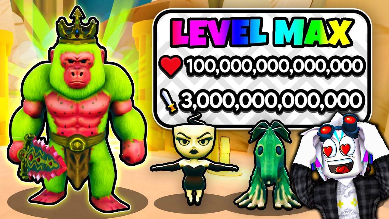 РАЗБЛОКИРОВАЛ МАКСИМАЛЬНУЮ ЭВОЛЮЦИЮ ШИМПАНЗИНИ ВАТЕРМЕЛОНИНИ КИНГИНИ В ROBLOX Brainrot Evoluti смотреть онлайн