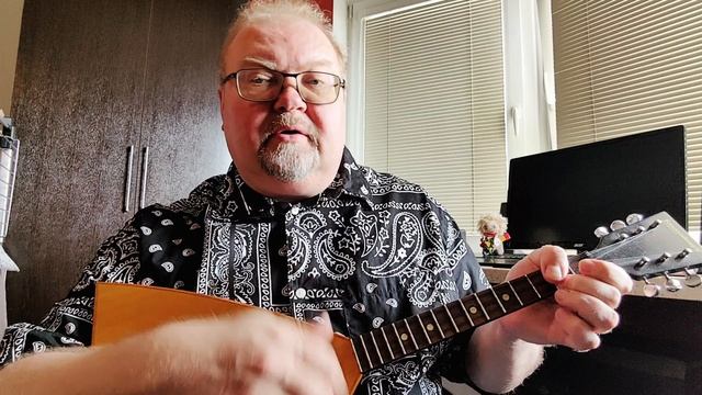Кино - Бездельник (кавер на балалайке)