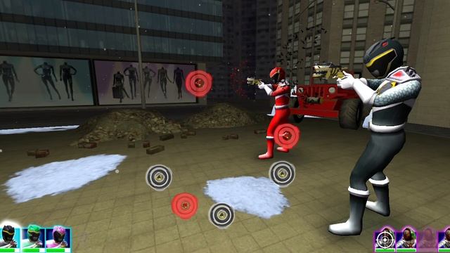 Powar Rangers dino Change 2 Серия