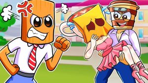 ТАНГ ТАНГ САХУР ВЛЮБЛЯЕТСЯ В БАЛЕРИНУ КАПУЧЧИНУ, КОТОРАЯ ПРЯЧЕТ ЛИЦО В ШКОЛЕ ?!🎀 | Анимация Спрунки