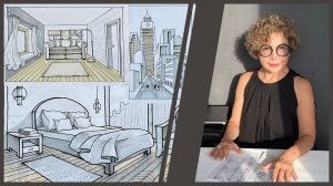 Детский Онлайн-Курс по Интерьерному Скетчингу 🎨 Элла Мехович