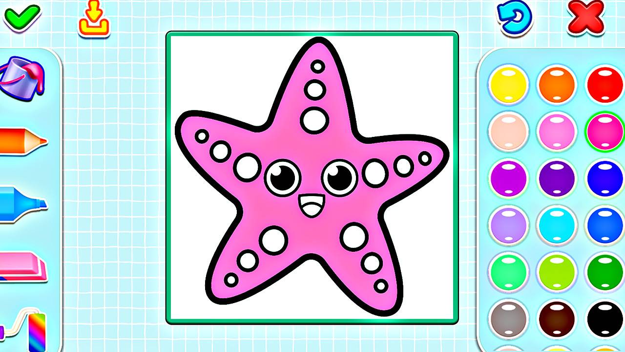 Развивающие раскраски для малышей! (познавательный мультик для детей) смотреть онлайн