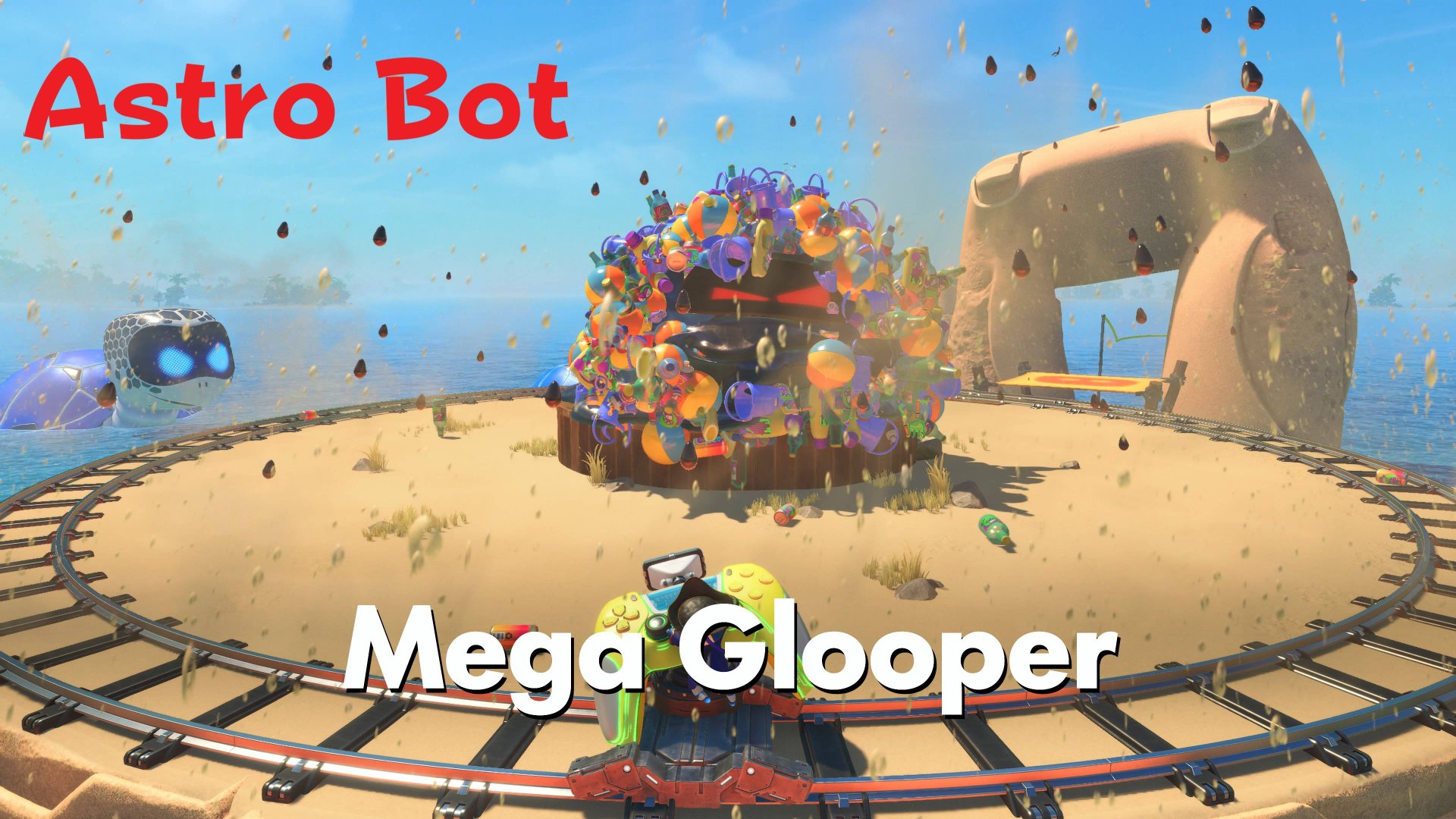 ASTRO BOT - босс Мусорная Куча (PS5 Pro)