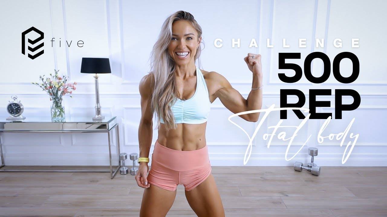Caroline Girvan - 500 REP Full Body Challenge - Total Body Workout | Pure Endure Day 5 смотреть онлайн