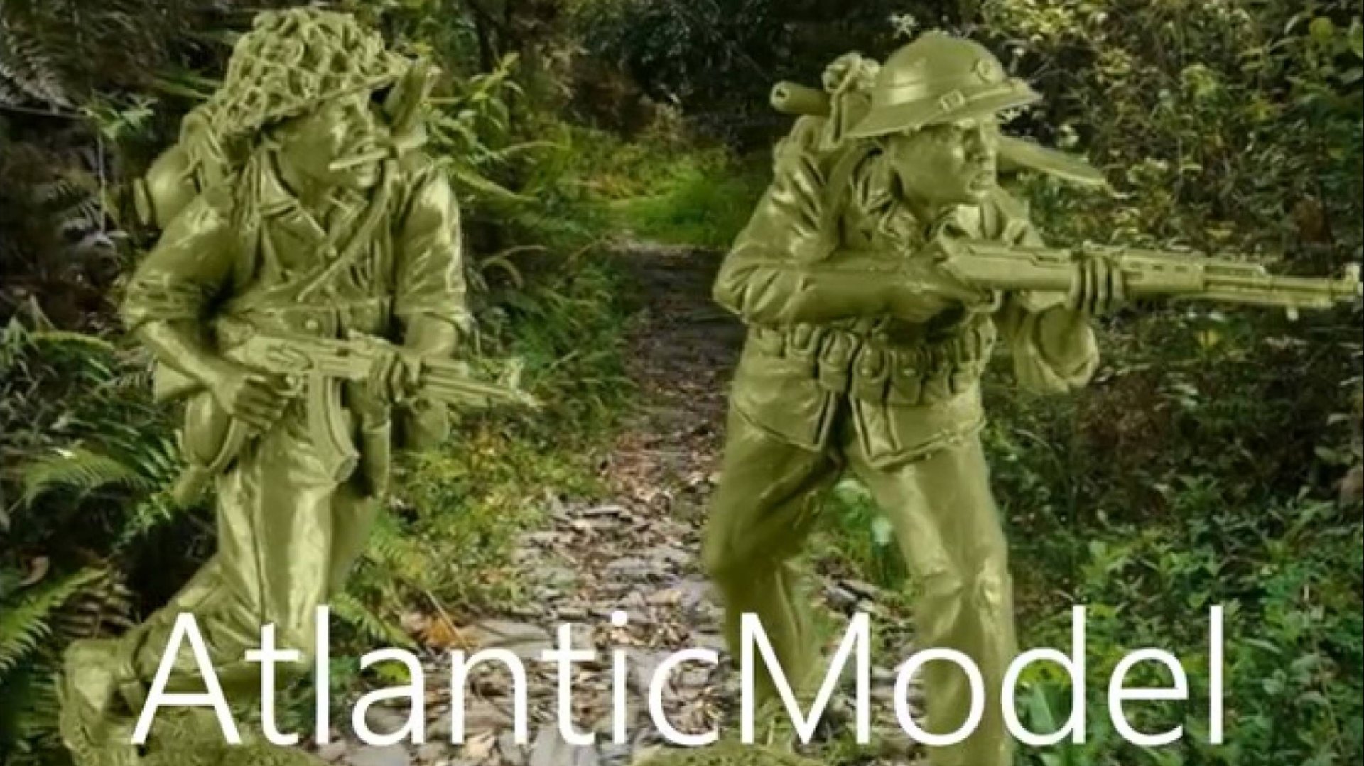 солдатики Plastic Platoon пехота армии Северного Вьетнама