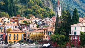 Италия Варенна - Самая красивая деревня на озере Комо -