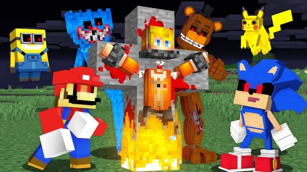 Майнкрафт, но в САМОМ УЖАСНОМ КОШМАРЕ...