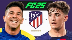 я взял АТЛЕТИКО МАДРИД на 10 СЕЗОНОВ в КАРЬЕРЕ ТРЕНЕРА в ФК 25 | перестройка ФИФА 25 эксперимент