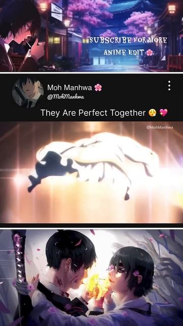 They Are Perfect Together 😮💨💖|Anime:To Be Hero X|