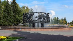 Фонтан «Космос». Барнаул.