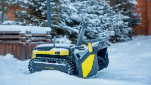 Гусеничный робот снегоуборщик Yarbo Snow Blower