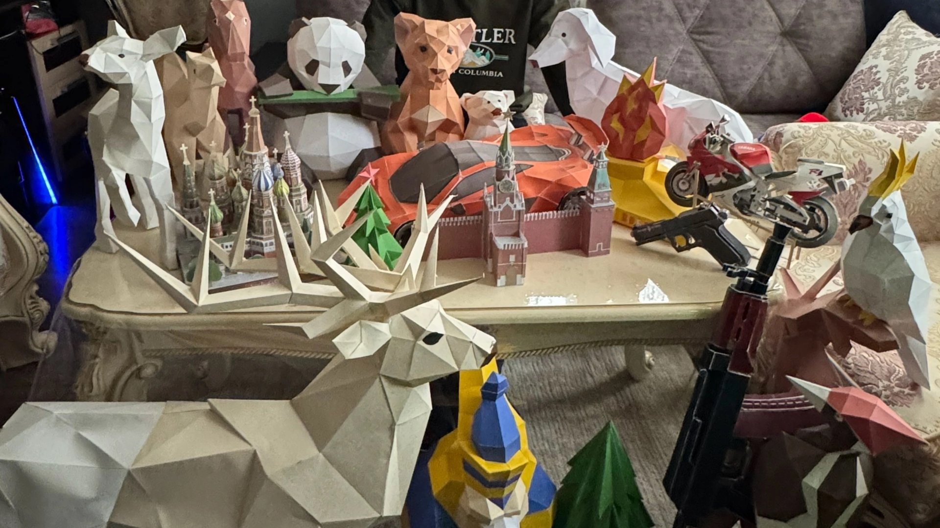 Паперкрафт моделирование из бумаги своими руками