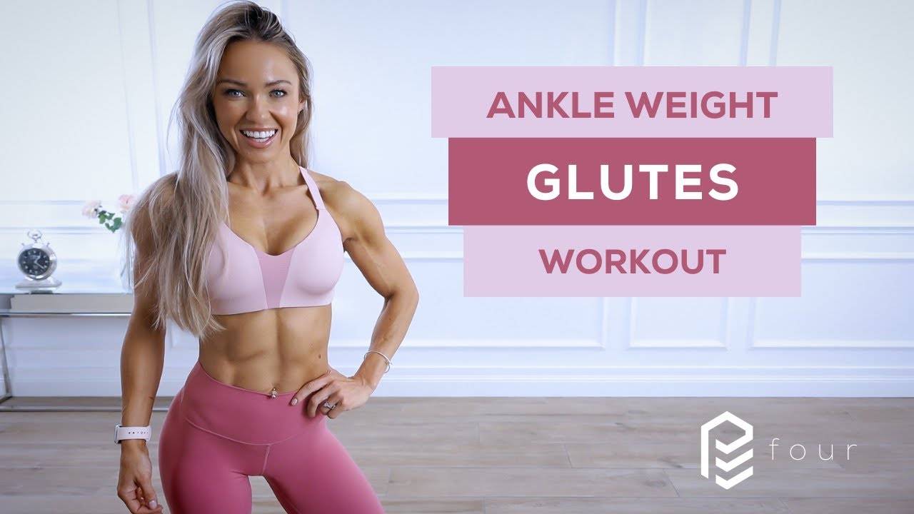 Caroline Girvan - Glute Ankle Weight Workout - Knee Friendly | Pure Endure Day 4 смотреть онлайн