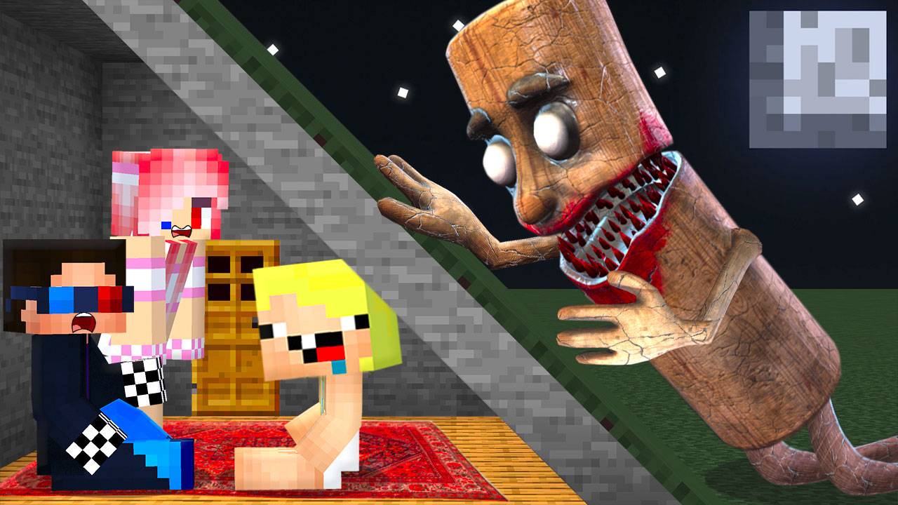 🛌ОБУСТРОИЛИ БУНКЕР И ПЕРЕЖИЛИ НОЧЬ В МАЙНКРАФТ! ШЕДИ ЛЕСКА И НУБИК MINECRAFT смотреть онлайн