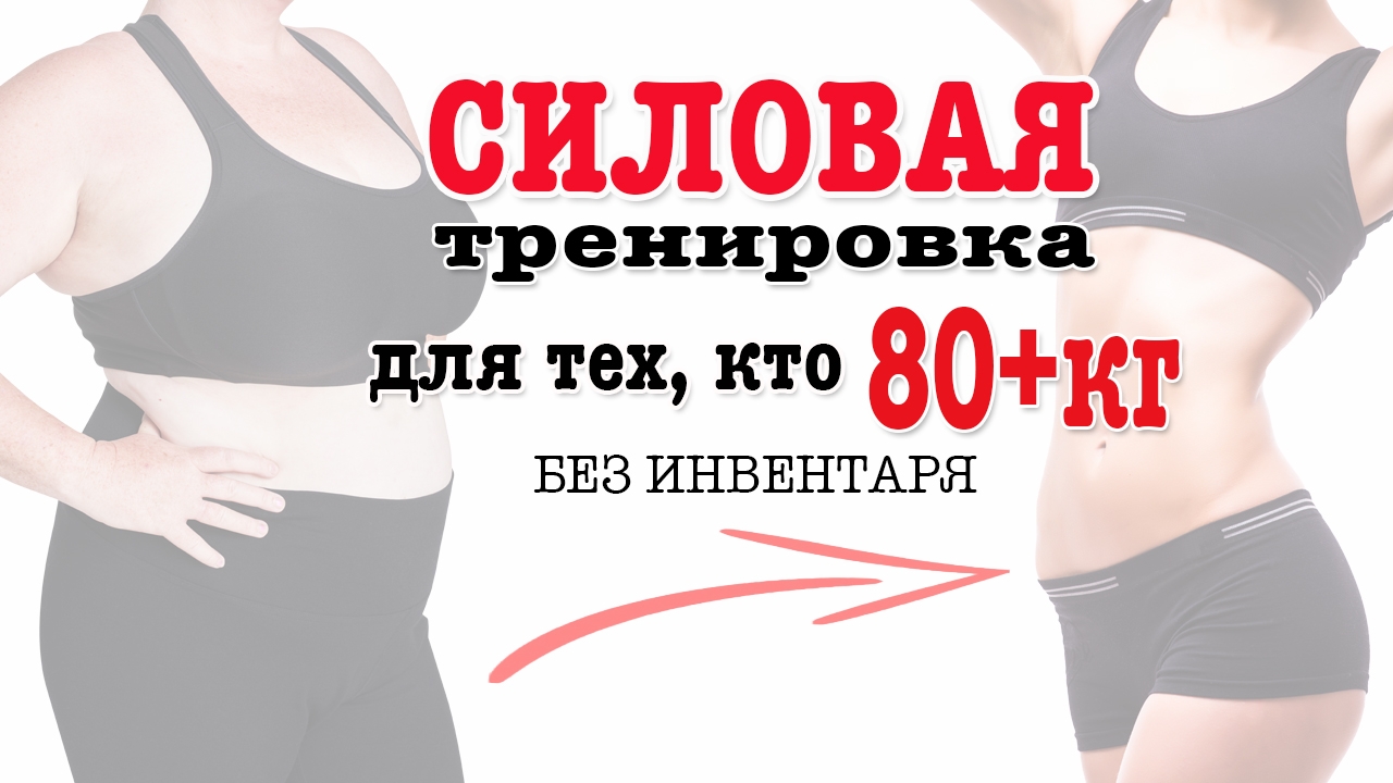 Мягкая силовая тренировка без прыжков и инвентаря | Подходит для начинающих | Физкультурница