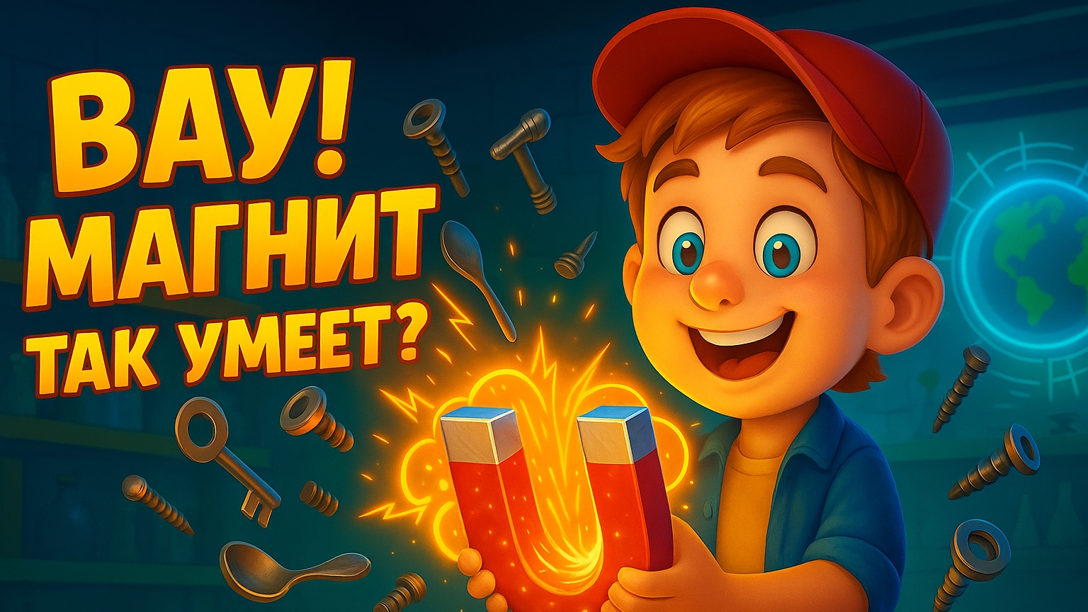 Вау! Магнит творит чудеса – Что внутри?