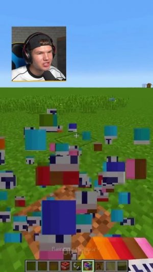 РАДУЖНЫЙ TNT ТЕСТ 💥 249% #minecraft #майнкрафт #майн #динамит #взрыв #сигма #житель #lisfox #лисфок