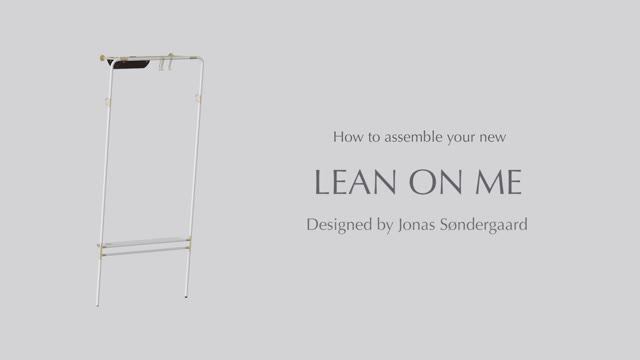 Инструкция по сборке вешалки Lean On Me Clothes Rack