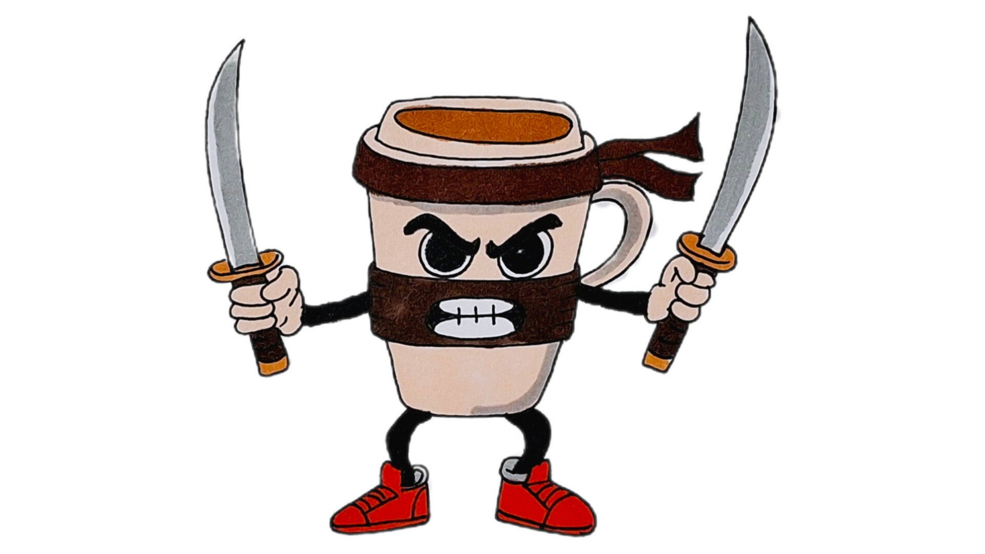 Как нарисовать мем CAPUCHINO ASSASSINO от Italian Brainrot смотреть онлайн