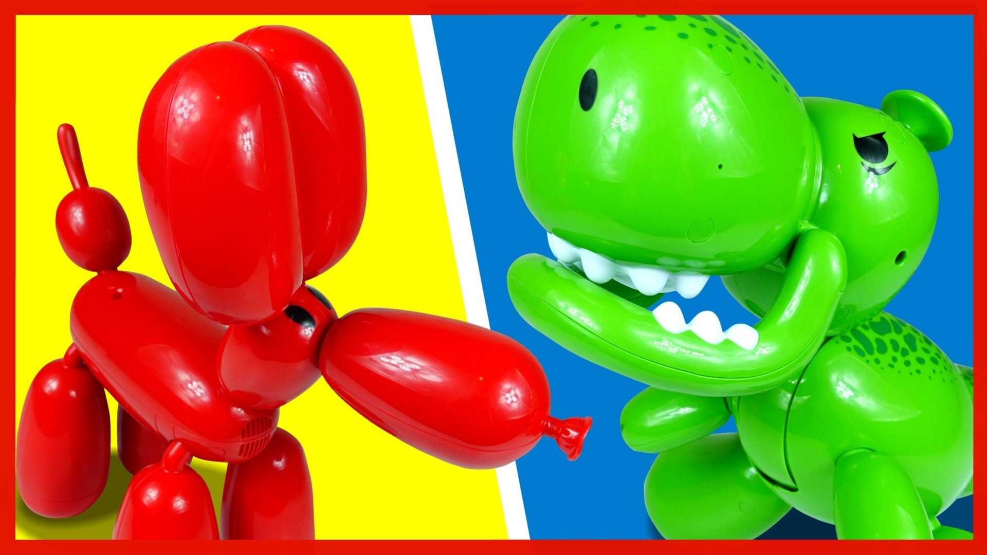 Робот-динозавр и Робот-собака. Открываем Динозавра и Собаку Сквики. смотреть онлайн