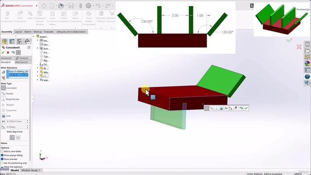 7.9 -Standard mates - distance and angle