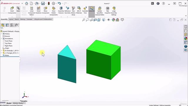 7.3 -Types of mates in an assembly