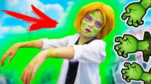 Короче говоря, Адриан превратился в зомби 😱🧟♂️ | Смешная история | Мимилашка