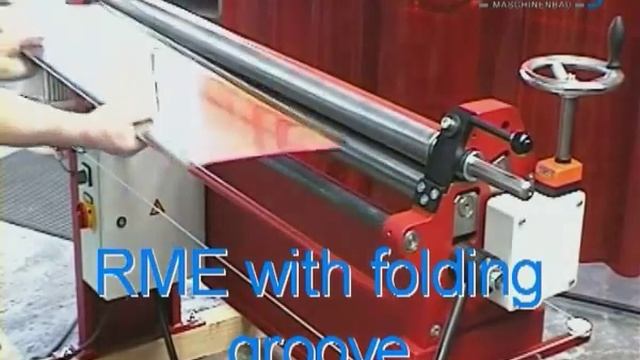 Трёхвалковые гибочные машины (вальцы) PRINZING RM и RME смотреть онлайн