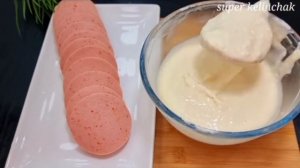 колбаска в тесте