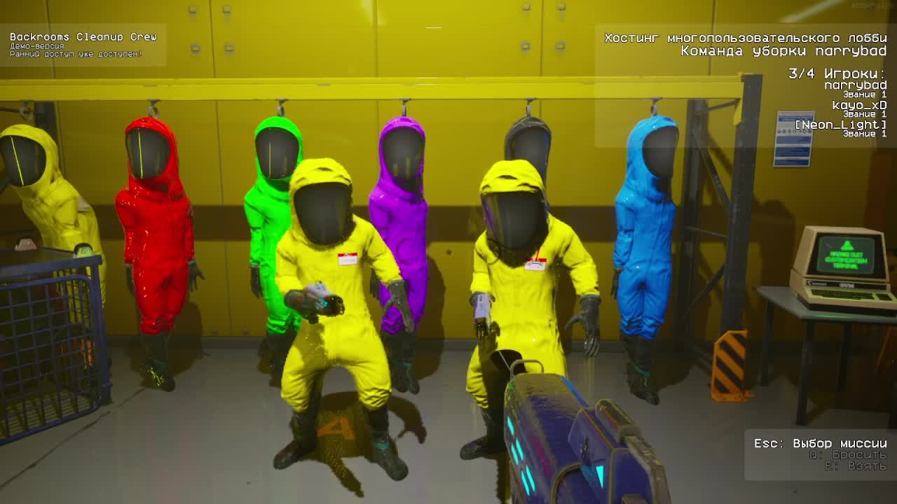 Моем в Backrooms Cleanup Crew